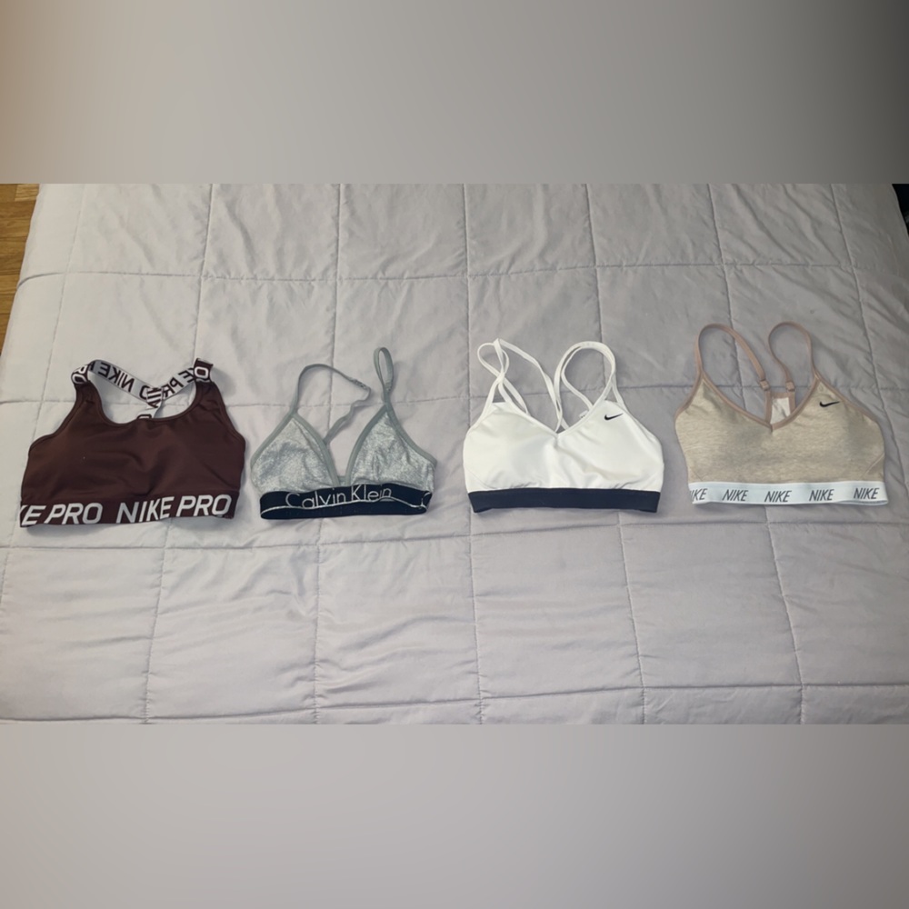 Sports Bras - Nike and Calvin Klein